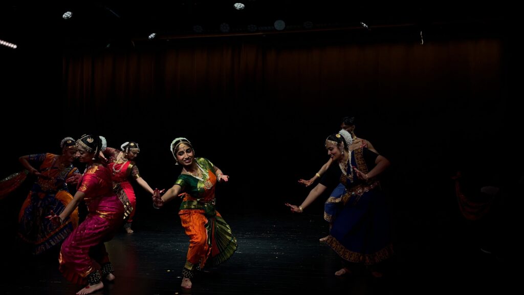 many dancers in the varnam at the 2025 Rangapravesha Show